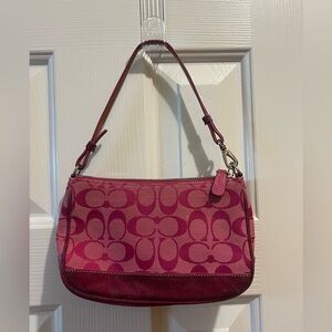 Pink Coach Handbag